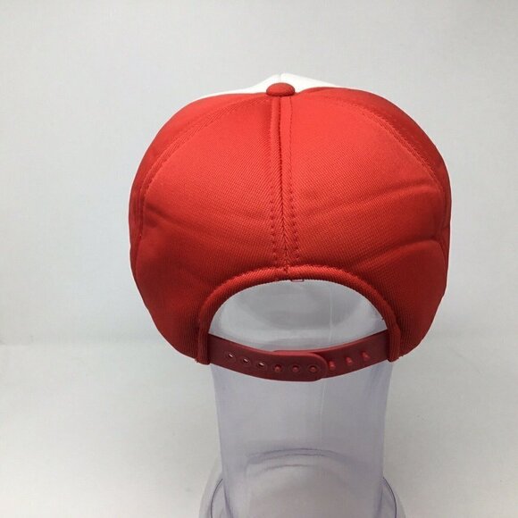 Vtg Campland RV Sales Advertising Snapback Hat Cap Trucker N. Collins NY Travel - Picture 5 of 9